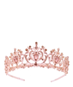 Detailed Casting Tiara  TR330089  ROSEGOLD LP